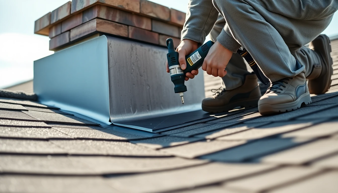 Roof Flashing Repair